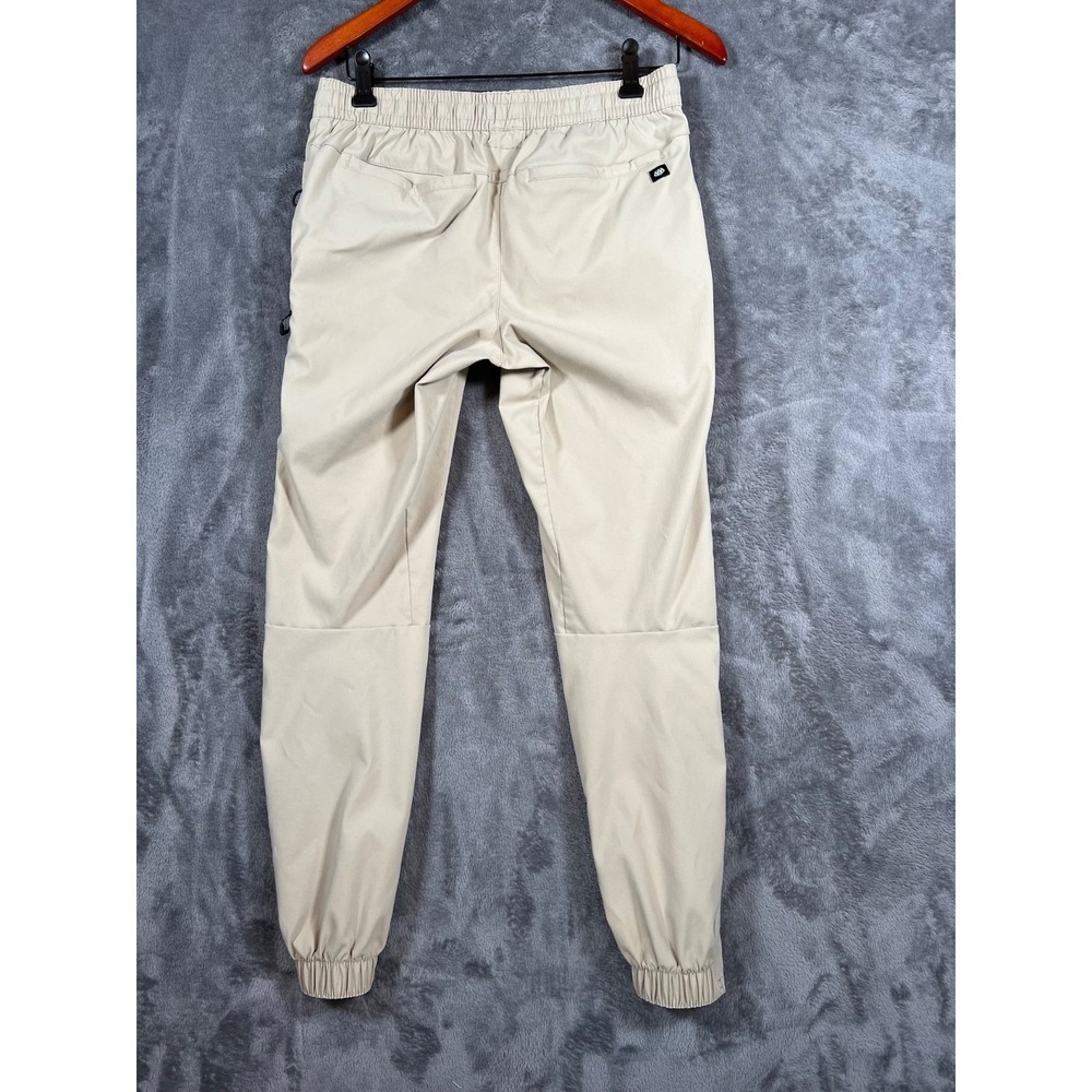 686 Everywhere Pants Joggers Mens Small 29x29 Beige Relaxed Tech Stretch Hiking - Picture 2 of 12